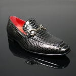 The 'Club Montepulciano' - Anaconda Gold Handcuff Loafer