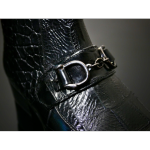 'Filmstar' - Handcuff Trim Zip Boot