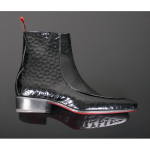 Anderson 'Nude' - Apron front zip boot