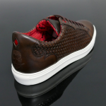 Apollo K436 'Sunrise' weave panel cup sole sneaker