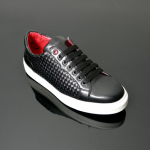 Apollo K436 'Sunrise' weave panel cup sole sneaker