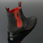 Dexter 'Novikov' - Suede Punch Chelsea Boot