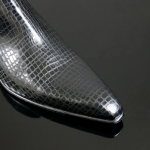 Dilettante 'Smaug' - Reptile print zip boot