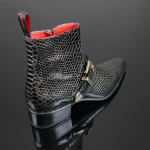 Dilettante 'The Duke' - Buckle detail zip boot