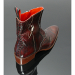 Lynott 'The Libertine' - Toe cap tall zip boot