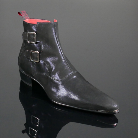 Manic K744 'Mystery' Double buckle boot