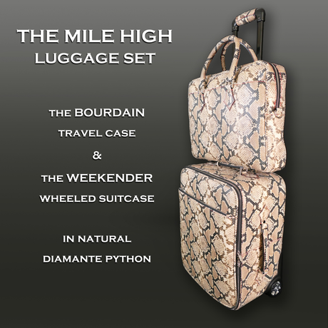 Mile High - Natural Diamante Snake