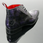 Moon 'Eye' - Peacock feather Chukka Boot