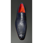 Soprano K169 'Concours' Navy Hand Weaved Slip on