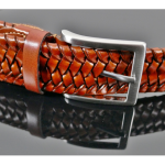 Sunset weave belt - Toledo Castano Tan Calf