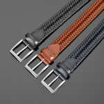 Sunset weave belt - Toledo Castano Tan Calf