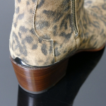 Sylvian J984 'Hansen' Printed Leopard Zip Boot