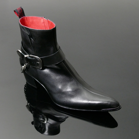 Sylvian K912 'Street Life' Buckled Zip Boot