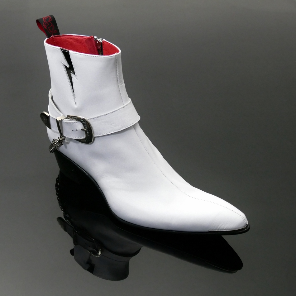 Sylvian K912 'Street Life' Buckled Zip Boot