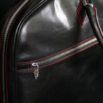 The 'O'Toole' Suit Carrier - Black Calf
