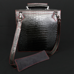 The 'Weatherall' DJ / Laptop Case - Black Croc