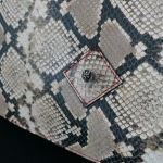The 'Weatherall' DJ / Laptop Case - Natural Snake